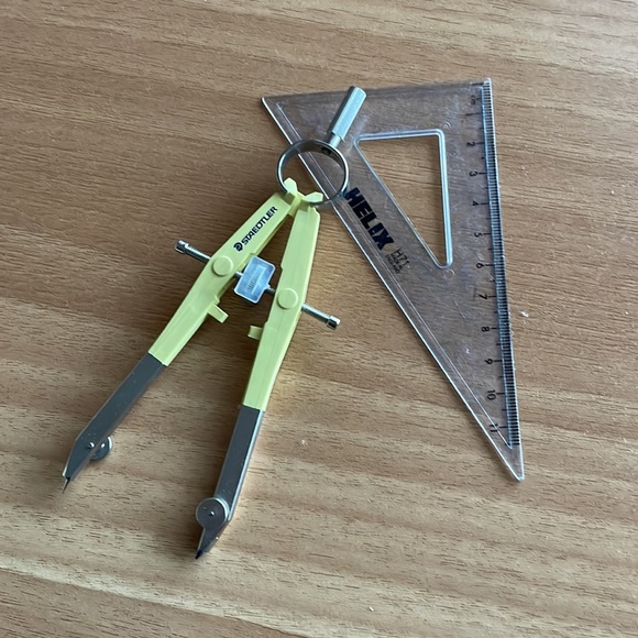 Vintage Staedtler draftsman set.  Geomaster. - Picture 3 of 3